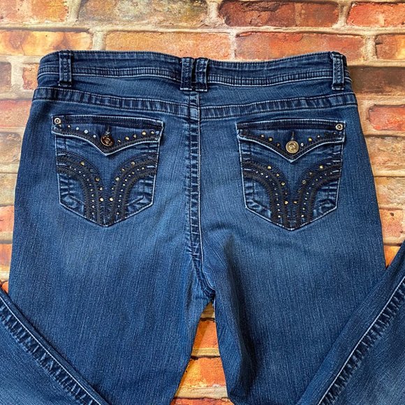 Apt. 9 Denim - Apt. 9 Modern Bootcut Dark Wash Jeans - Size 12